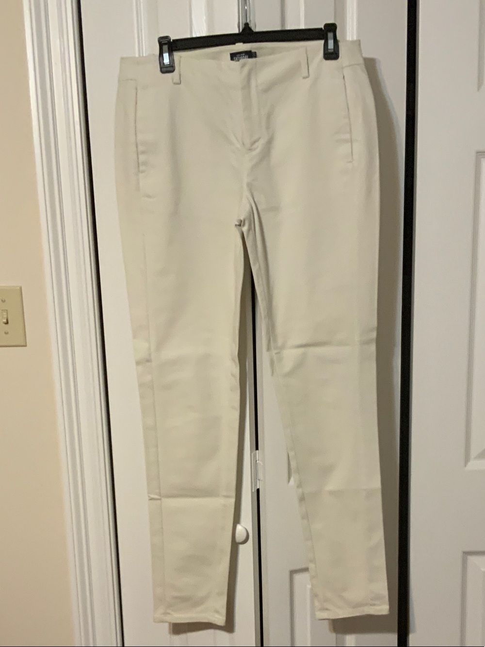 kate spade Cream Skinny Jeans